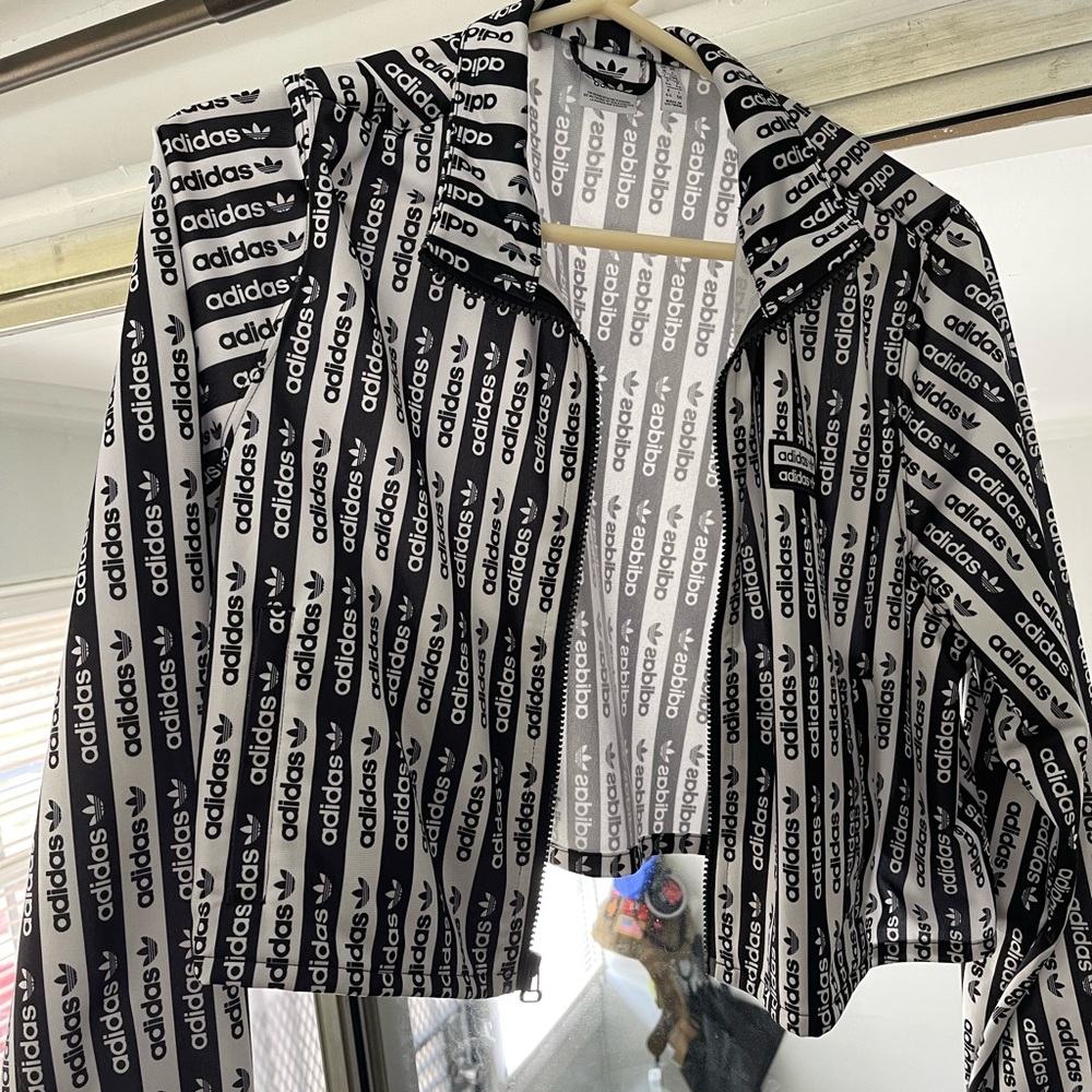 Adidas crop jacket